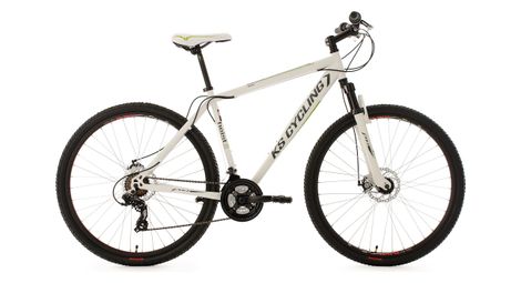 Vtt semi rigide ks cycling heist 29 shimano altus 7v blanc