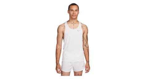 Débardeur nike dri-fit fast blanc homme