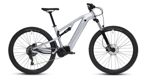 Rockrider e-expl 500 s microshift acolyte 8v 500wh 29'' grijs volledig geveerde elektrische mountainbike 2024