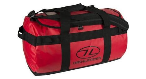 Highlander weekend bag sac de sport lomond tarpaulin 65 litres-rouge