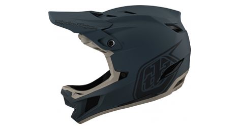 Troy lee designs d4 composite turquoise grey integral helm