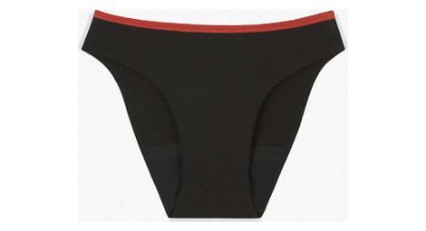Culotte menstruelle coton   flux abondant   noir