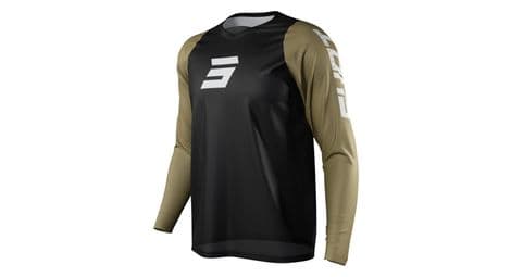 Maillot manches longues shot neo defender noir jaune