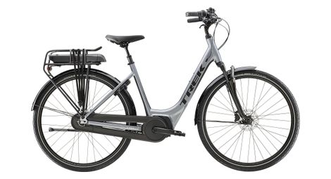 Velo de ville electrique trek district 2 lowstep shimano nexus 7v 400 wh 700 mm gris 2023