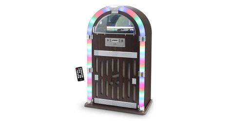 Inovalley retro32 jukebox vinyle cd fm bluetooth