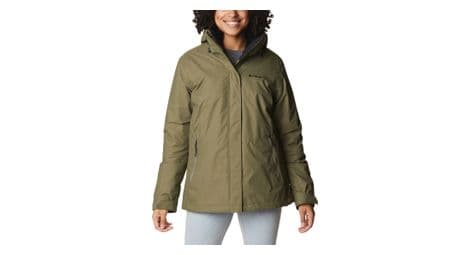 Veste imperméable 3-en-1 femme columbia bugaboo ii khaki