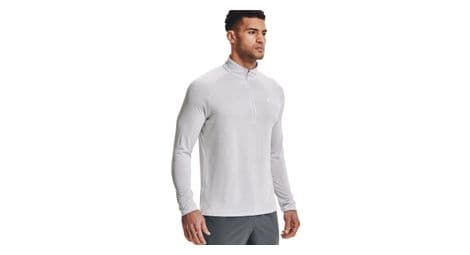 Haut 1/2 zip under armour tech 2.0 zip gris