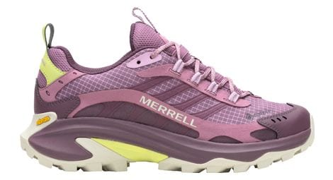 Merrell moab speed 2 gore-tex zapatillas de montaña para mujer morado 37.1/2
