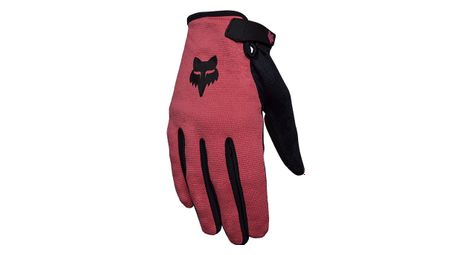 Guantes largos rosa fox ranger para mujer