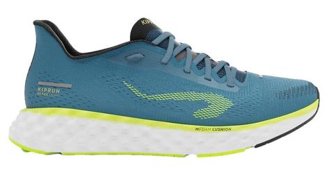 Zapatillas de running kiprun ks900 light turquesa/verde para hombre