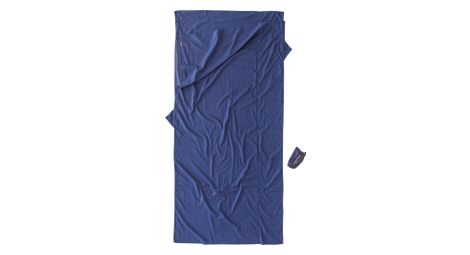 Ägyptisches Baumwollschlafsacktuch Cocoon TravelSheet Blau