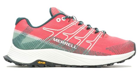 Zapatillas de trail para mujer merrell moab flight rosa coral