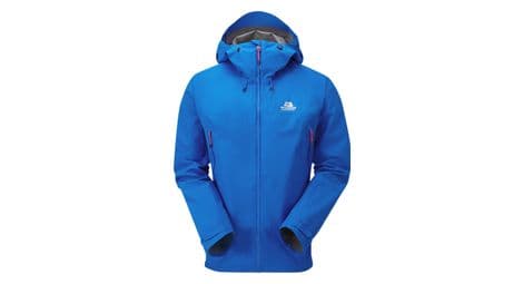 Veste impermeable mountain equipment garwhal bleu