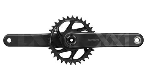 Sram xx1 eagle dub boost bielas de montaje directo 34t (bb no incluidas) - negro