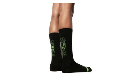 Chaussettes running circle speedy high noir