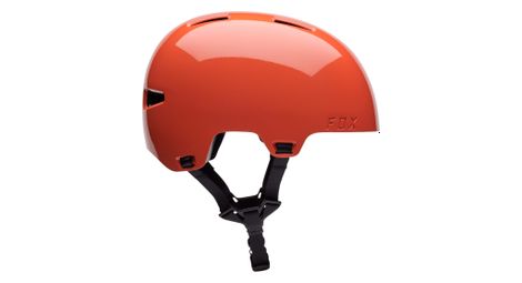 Casque fox flight solid orange
