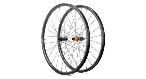 Paire de roues progress aspin disc | 12x100/12x142 | center lock | campagnolo