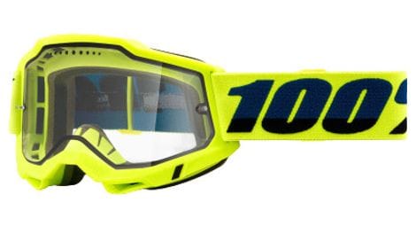 100% accuri 2 enduro mtb goggle | yellow | clear lenses