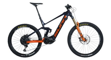 VTT Electrique Tout Suspendu  Kern el Finest Shimano xt Slx 12v 630wh mx  29 27 5    Bleu Orange   Produit Reconditionne