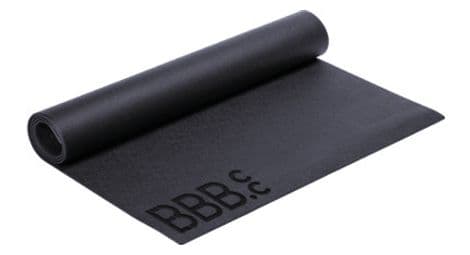 Tapis d'entraînement enroulable bbb indoor trainer mat noir