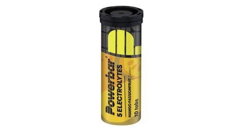 Boisson énergétique powerbar 5 electrolytes mangue/passion - 10 comprimés