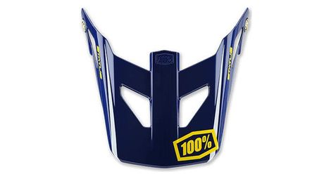 Visiere de rechange pour casque 100 status midnight meteor