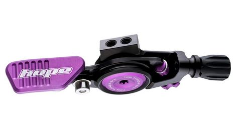 Commande tige de selle hope fixation matchmaker noir violet
