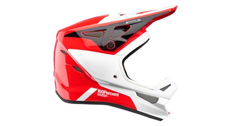 Casco integrale 100% status hellfire rosso / nero