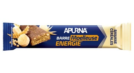 Barre energetique apurna moelleuse banane cereales 40 g