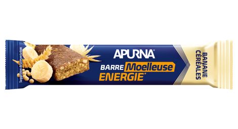 Barre energetique apurna moelleuse banane cereales 40 g