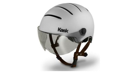 Casco kask 2017 lifestyle argentato mat
