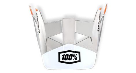 Visière de rechange pour casque 100% aircraft - r8 chrome