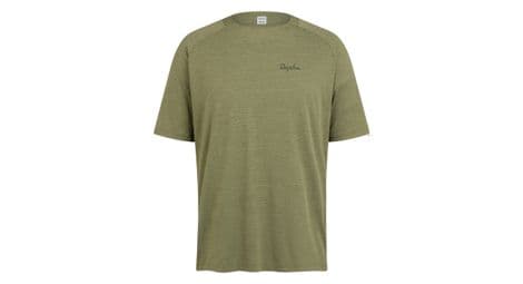 Camiseta técnica rapha trail khaki