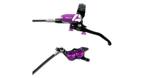 Frein arriere hope tech4 e4 noir violet durite standard