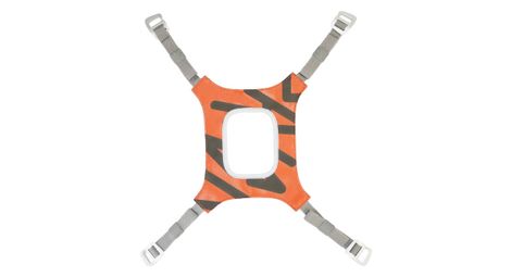 Porte-casque orange fire prism