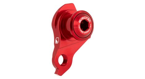 Patte de dérailleur burgtec udh aluminium rouge