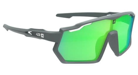 Lunettes junior azr pro race jr mat gris / ecran vert