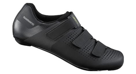 Par de zapatillas de carretera shimano rc100 negras