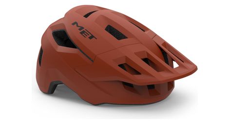 Casco mtb met shelter marrón
