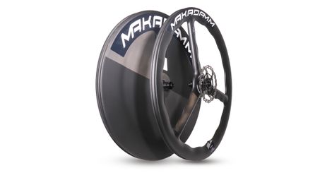 Paire de roues carbone route – MaKadamm eleva/leads disc xpremium à pneus – 1553gr la paire – centerlock – axe 12x100 | 12x142