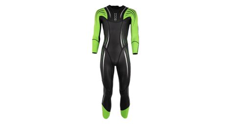 Combinaison huub néoprène surface homme vert / noir