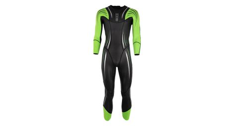 men s huub neoprene surface wetsuit green black
