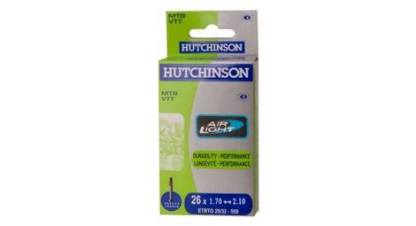 Hutchinson chambre à air butyl airlight 26*1.70 à 2.10 presta petite