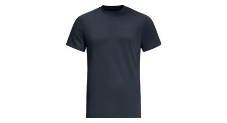 T shirt jack wolfskin essential bleu