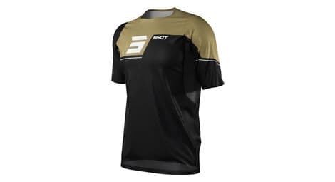 Maillot mangas cortas shot rogue revolt negro / dorado