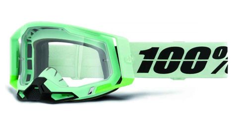 Masque 100% racecraft 2 palomar vert - ecran clear