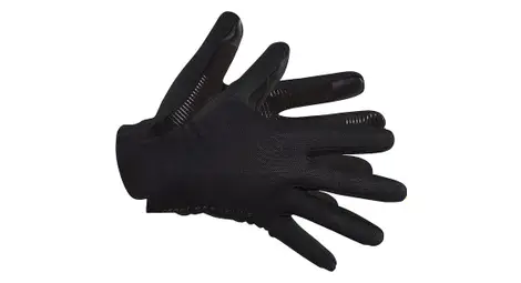 Guantes unisex craft adv gravel negros