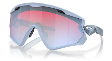 Lunettes oakley wind jacket 2.0 matte trans stonewash/ prizm snow sapphire/ ref: oo9418-2745