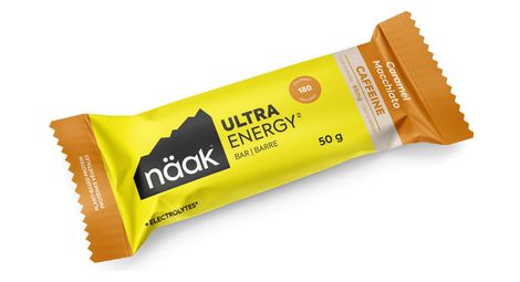 Näak ultra energy barrita con cafeína caramel macchiato50 g