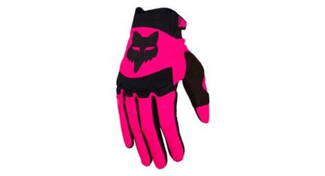 Gants longs fox dirtpaw rose